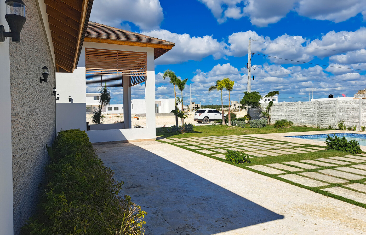 Club House de Caleta del oeste, un proyecto con control de acceso.